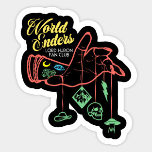 World Enders. Fan Club Sticker